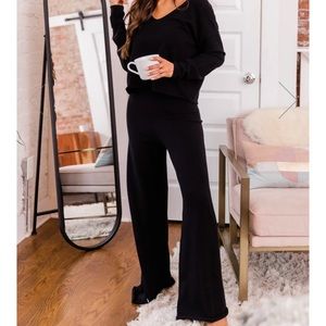 Pink lily lounge set